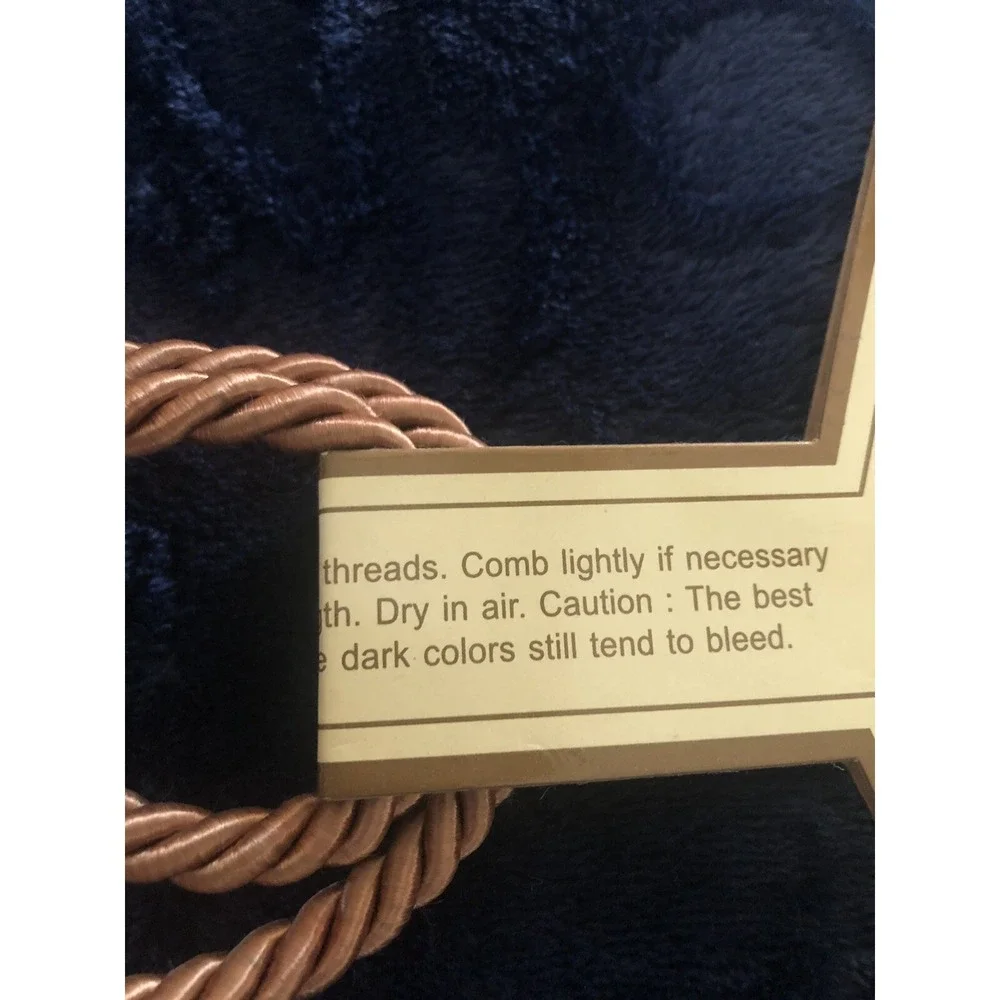 Vienna Trimmings Brown Curtain Rope Tieback‎ w/ 6.75